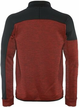 T-shirt/casaco com capuz para esqui Dainese HP Mid Full Pro High Risk Red/Black Taps M Hoodie - 2