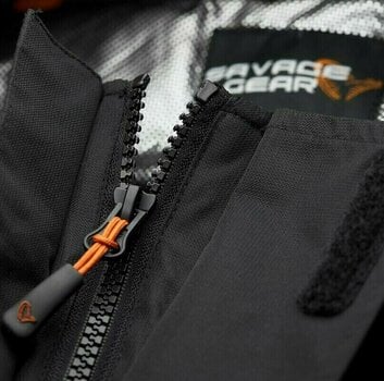 Kalhoty Savage Gear Kalhoty HeatLite Thermo B&B Black Ink/Grey M - 2