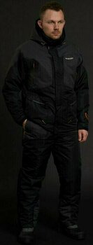Kalhoty Savage Gear Kalhoty HeatLite Thermo B&B Black Ink/Grey M - 4