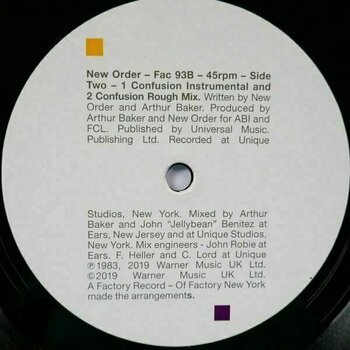 Vinyl Record New Order - Fac 93 (Remastered) (LP) - 4