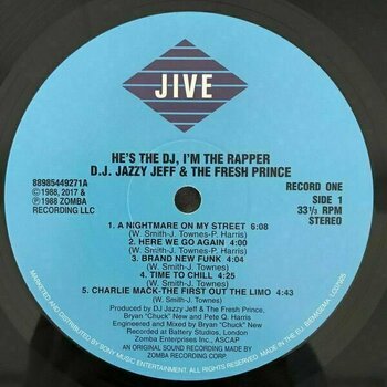 Disco in vinile DJ Jazzy Jeff - He's the DJ, I'm the Rapper (The Fresh) (2 LP) - 3