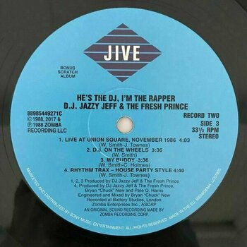 Disco in vinile DJ Jazzy Jeff - He's the DJ, I'm the Rapper (The Fresh) (2 LP) - 5