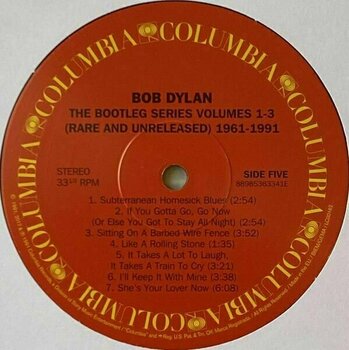 Hanglemez Bob Dylan - Bootleg Series 1-3 (5 LP) - 6