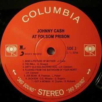 Vinyl Record Johnny Cash - At Folsom Prison (2 LP) - 5