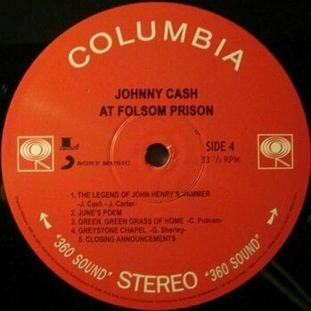 Disque vinyle Johnny Cash - At Folsom Prison (2 LP) - 6