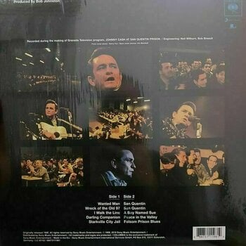 Hanglemez Johnny Cash - At San Quentin (LP) - 2
