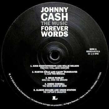 Hanglemez Johnny Cash - Forever Words (2 LP) - 3