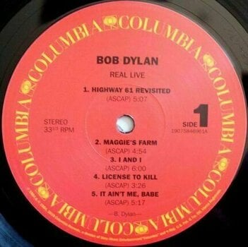 Disco in vinile Bob Dylan - Real Live (LP) - 4
