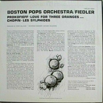 LP Arthur Fiedler - Chopin: Les Sylphides/Prokofieff: Love For Three Oranges (200g) (LP) - 2