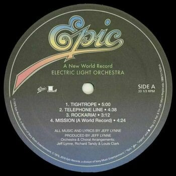 Disco in vinile Electric Light Orchestra - A New World Record (LP) - 3