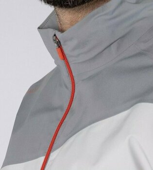 Jachetă impermeabilă Galvin Green Aaron Gore-Tex Cool Grey/Sharkskin/Red Orange XL - 5