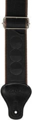 Textil gitár heveder Cascha HH-2259 Textil gitár heveder Black - 1