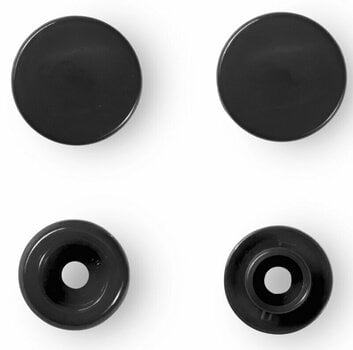 Fermetures à pression PRYM Color snaps Fermetures à pression Black 12,4 mm - 2
