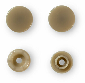 Fermetures à pression PRYM Color snaps Fermetures à pression Champagne 12,4 mm - 2