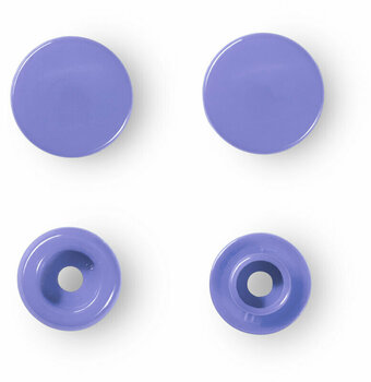 Snap Fasteners PRYM Color snaps Snap Fasteners Purple 12,4 mm - 2