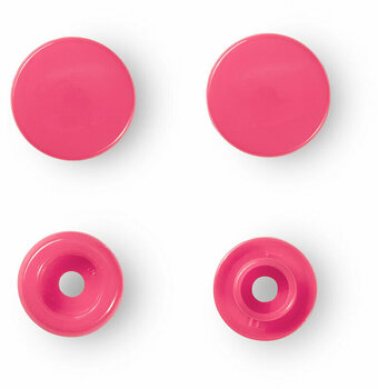 Fermetures à pression PRYM Color snaps Fermetures à pression Raspberry Pink 12,4 mm - 2