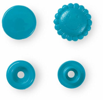 Fermetures à pression PRYM Color snaps Fermetures à pression Turquoise 12,4 mm - 2