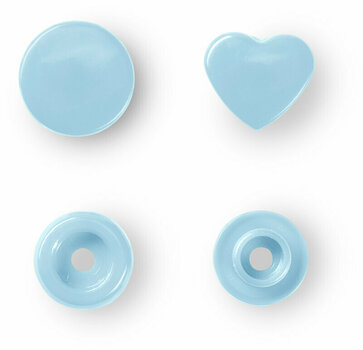 Fermetures à pression PRYM Color snaps Fermetures à pression Light Blue 12,4 mm - 2