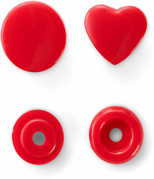 Druckknöpfe PRYM Color snaps Druckknöpfe Red 12,4 mm - 2