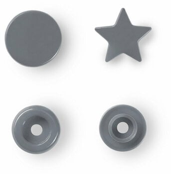 Fermetures à pression PRYM Color snaps Fermetures à pression Silver Grey 12,4 mm - 2