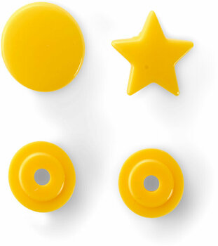 Fermetures à pression PRYM Color snaps Fermetures à pression Yellow 12,4 mm - 2