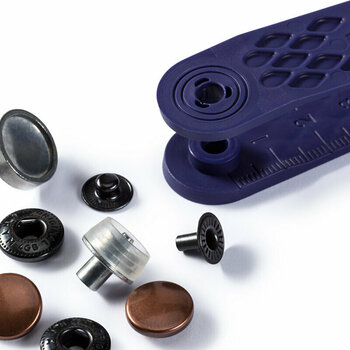 Druckknöpfe PRYM Anorak Druckknöpfe Antique Copper 12 mm - 3