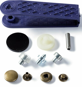 Fermetures à pression PRYM Anorak Fermetures à pression Antique Brass 15 mm - 2