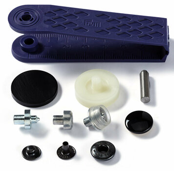 Fermetures à pression PRYM Anorak Fermetures à pression Black 15 mm - 2