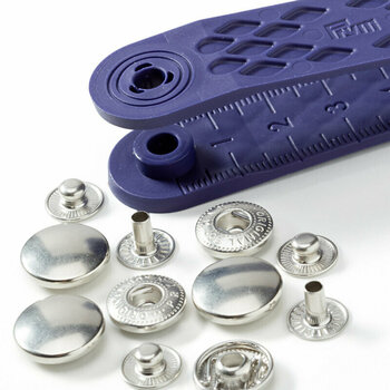 Snap gumbi PRYM Anorak Snap gumbi Silver 15 mm - 3