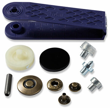 Fermetures à pression PRYM Anorak Fermetures à pression Steel Matt 20 mm - 2