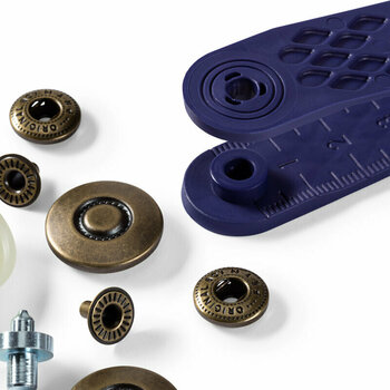 Fermetures à pression PRYM Anorak Fermetures à pression Steel Matt 20 mm - 3