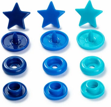 Fermetures à pression PRYM Color Snaps Fermetures à pression Blue/Turquoise/Ink 9 mm - 2