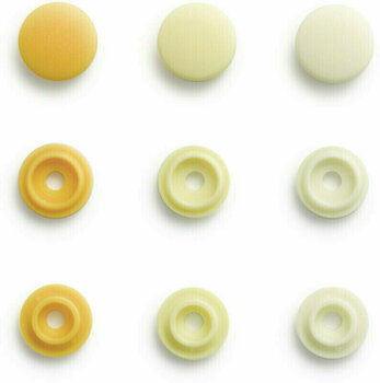 Fermetures à pression PRYM Color Snaps Fermetures à pression Pale Yellow 9 mm - 2