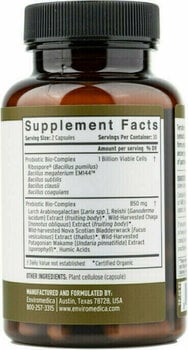 Antioxidantes e extratos naturais Enviromedica Terraflora Daily Care Probiotics 60 caps Antioxidantes e extratos naturais - 3