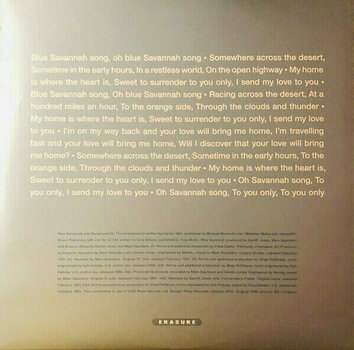 Płyta winylowa Erasure - Blue Savannah (RSD) (LP) - 3