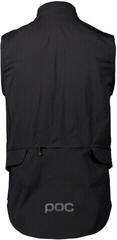 Cycling Jacket, Vest POC All-Weather Vest Uranium Black M - 1