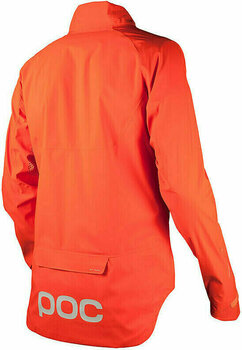 Fahrrad Jacke, Weste POC Avip Rain Jacket Zink Orange S - 2