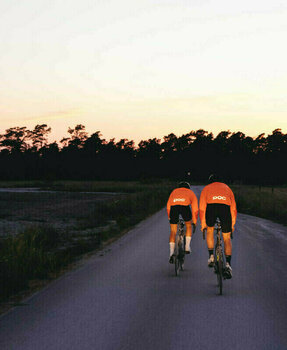 Casaco de ciclismo, colete POC Avip Rain Jacket Zink Orange S - 6