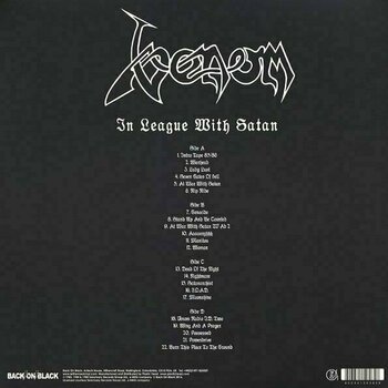 Vinylskiva Venom - In League With Satan Vol. 2 (2 LP) - 2