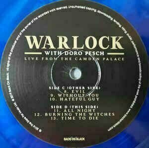 Vinylskiva Warlock - Live From Camden Palace (2 LP) - 6