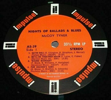 Hanglemez McCoy Tyner - Nights Of Ballads And Blues (2 LP) - 2