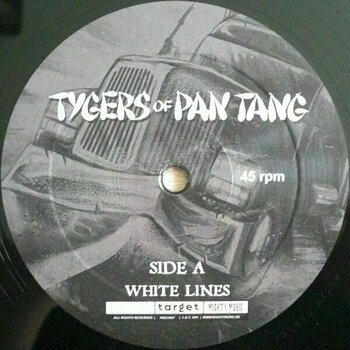 Vinyl Record Tygers Of Pan Tang - White Lines (LP) - 2