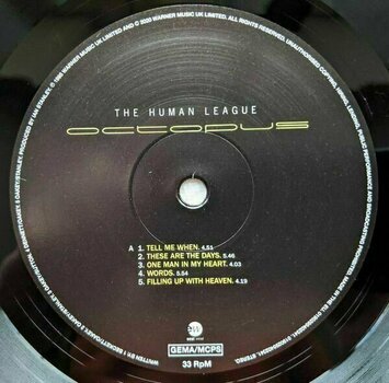 Vinyl Record The Human League - Octopus (Black Vinyl Album) (LP) - 2