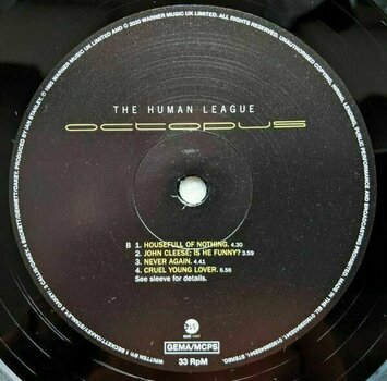Vinyl Record The Human League - Octopus (Black Vinyl Album) (LP) - 3