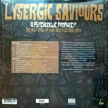 Vinylskiva Various Artists - Lysergic Saviours (LP + CD) - 4