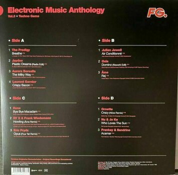 Vinyylilevy Various Artists - Electronic Music Anthology By FG Vol.3 House Classics (LP) - 2