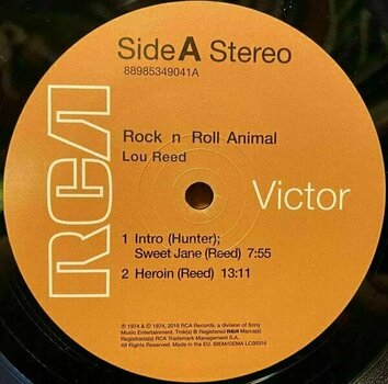 LP Lou Reed Rock 'N Roll Animal (LP) - 3
