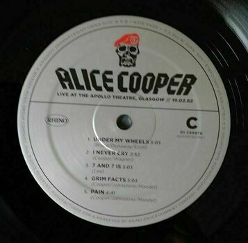 Vinyl Record Alice Cooper - RSD - Live From The Apollo Theatre Glasgow, Feb 19, 1982 (LP) - 4
