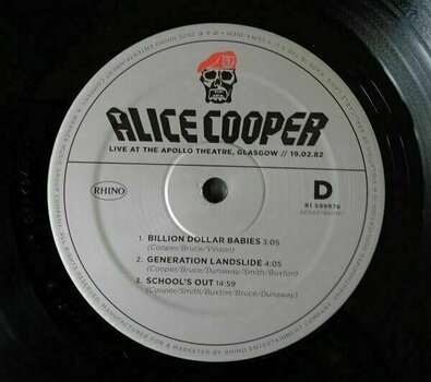 Vinyylilevy Alice Cooper - RSD - Live From The Apollo Theatre Glasgow, Feb 19, 1982 (LP) - 5
