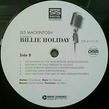 Vinylskiva Lils Mackintosh A Tribute To Billie Holiday (LP) - 4